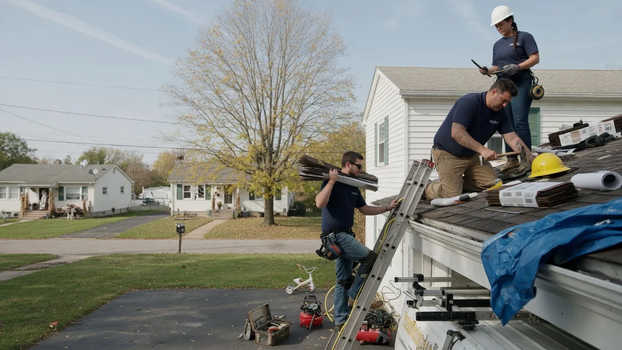 Local Roofing Contractors in Oakdale, IL near me
